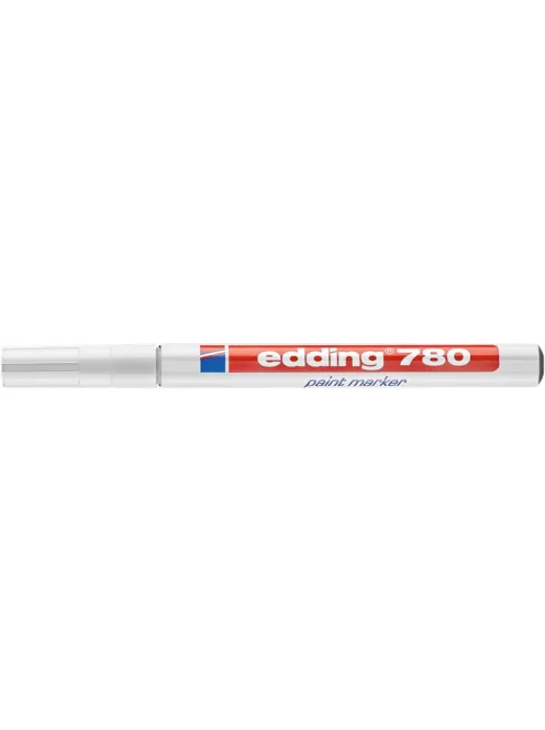 Lakkmarker, 0,8 mm, EDDING "780", fehér (TED780F)
