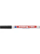 Lakkmarker, 0,8 mm, EDDING "780", fekete (TED780FK)
