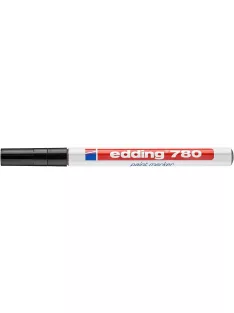   Lakkmarker, 0,8 mm, EDDING "780", fekete (TED780FK)