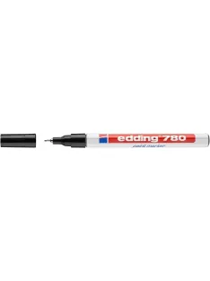   Lakkmarker, 0,8 mm, EDDING "780", fekete (TED780FK)