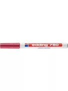 Lakkmarker, 0,8 mm, EDDING "780", piros (TED780P)