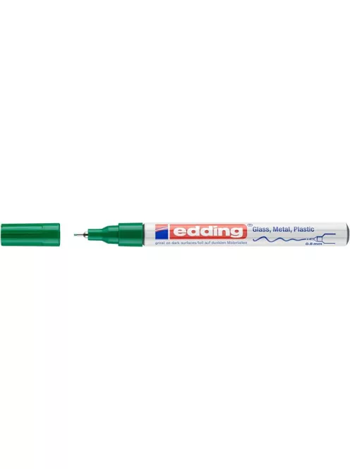 Lakkmarker, 0,8 mm, EDDING "780", zöld (TED780Z)