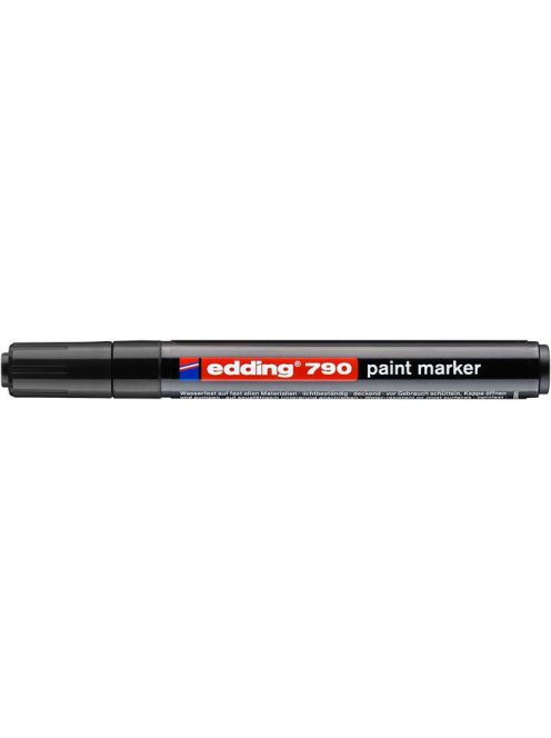 Lakkmarker, 2-3 mm, EDDING "790", fekete (TED790FK)