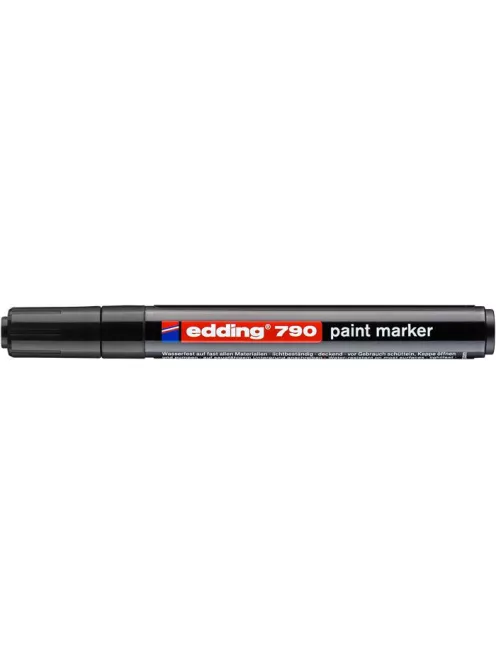 Lakkmarker, 2-3 mm, EDDING "790", fekete (TED790FK)