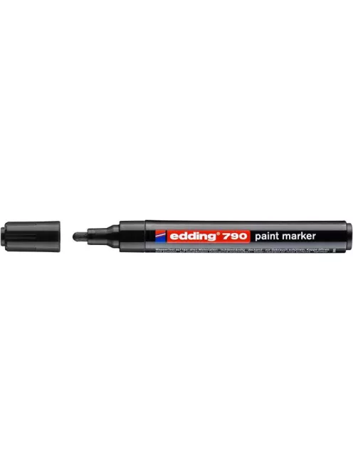 Lakkmarker, 2-3 mm, EDDING "790", fekete (TED790FK)