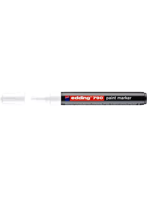 Lakkmarker, 2-3 mm, EDDING "790", fehér (TED790F)