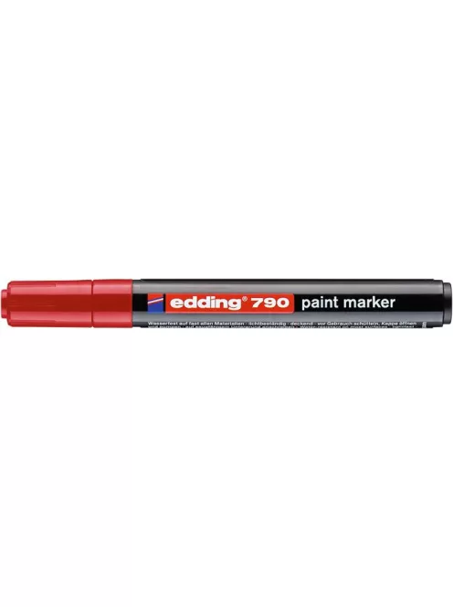 Lakkmarker, 2-3 mm, EDDING "790", piros (TED790P)