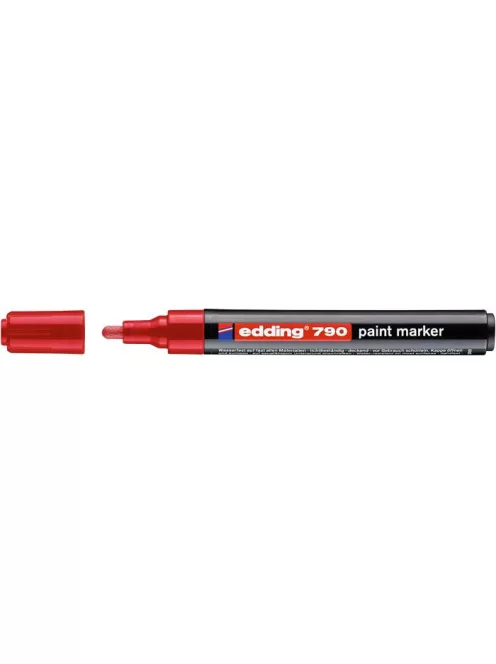 Lakkmarker, 2-3 mm, EDDING "790", piros (TED790P)