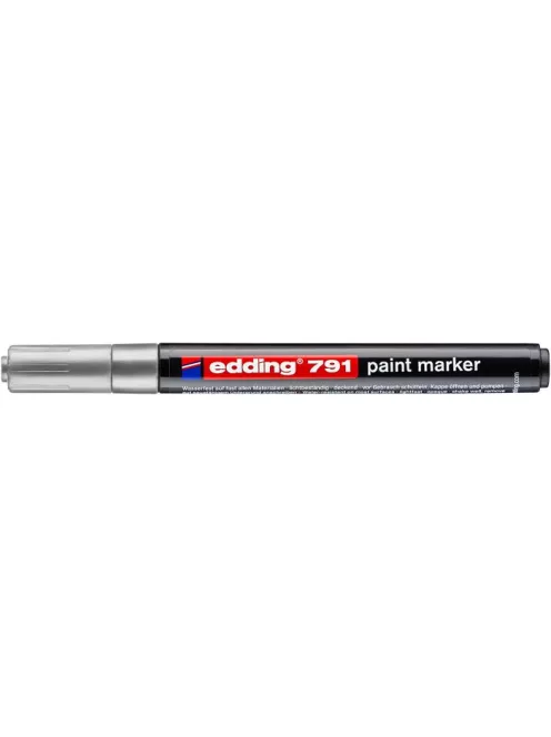 Lakkmarker, 1-2 mm, EDDING "791", ezüst (TED791E)