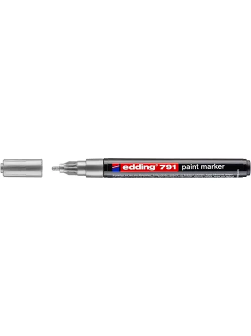Lakkmarker, 1-2 mm, EDDING "791", ezüst (TED791E)