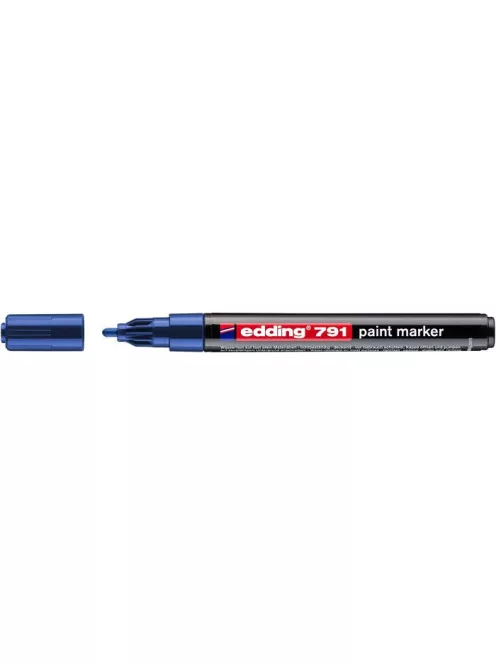Lakkmarker, 1-2 mm, EDDING "791", kék (TED791K)