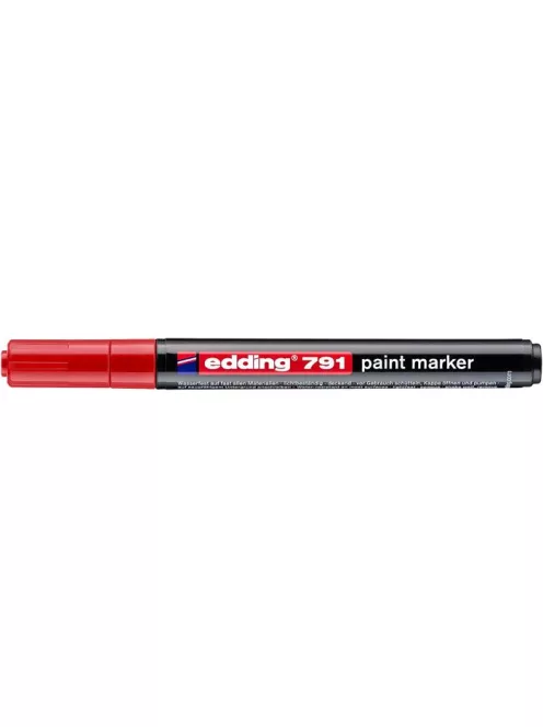 Lakkmarker, 1-2 mm, EDDING "791", piros (TED791P)