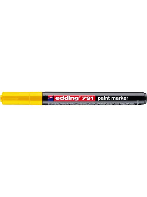 Lakkmarker, 1-2 mm, EDDING "791", sárga (TED791S)