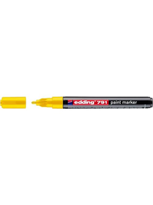 Lakkmarker, 1-2 mm, EDDING "791", sárga (TED791S)