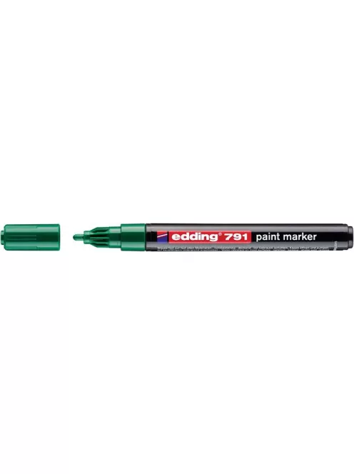 Lakkmarker, 1-2 mm, EDDING "791", zöld (TED791Z)