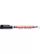 Alkoholos marker, 1 mm, kúpos, EDDING "8000 Freeze", fekete (TED8000F)