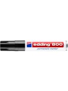 Alkoholos marker, 4-12 mm, vágott, EDDING "800", fekete (TED800FK)