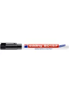 Laboratóriumi marker, 0,75 mm, kúpos, EDDING "8015", fekete (TED8015)
