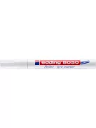 Gumijelölő marker, 2-4 mm, kúpos, EDDING "8050", fehér (TED8050F)