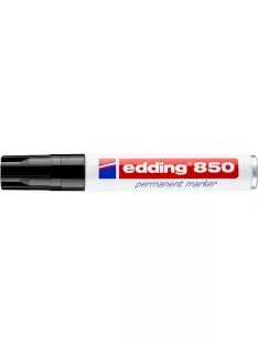   Alkoholos marker, 5-16 mm, vágott, EDDING "850", fekete (TED850FK)