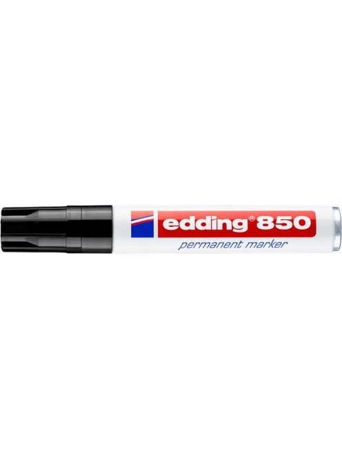 Alkoholos marker, 5-16 mm, vágott, EDDING "850", fekete (TED850FK)
