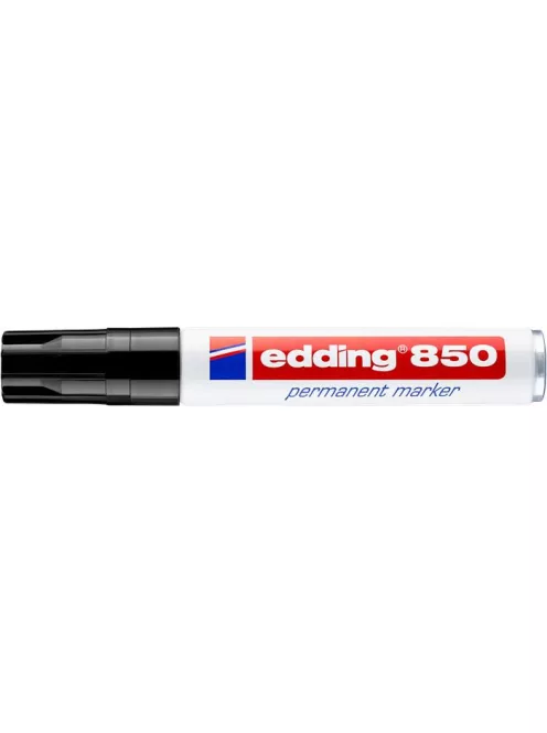 Alkoholos marker, 5-16 mm, vágott, EDDING "850", fekete (TED850FK)