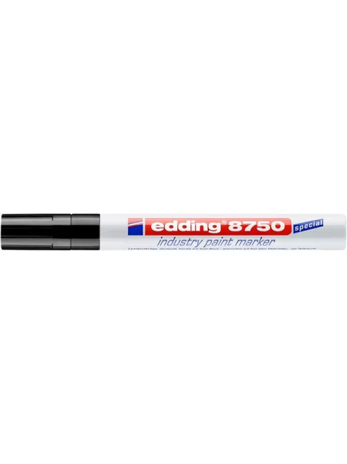 Lakkmarker, 2-4 mm, EDDING, "8750", fekete (TED8750FK)