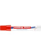 Jelölő marker, 10 mm, kúpos, EDDING "950", piros (TED950P)