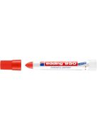 Jelölő marker, 10 mm, kúpos, EDDING "950", piros (TED950P)