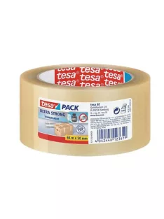   Csomagolószalag, 50 mm x 66 m, TESA "Ultra Strong", átlátszó (TESCS57176)