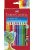 Színes ceruza készlet, háromszögletű, FABER-CASTELL "Jumbo Grip", 12 különböző szín (TFC110912)