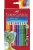 Színes ceruza készlet, háromszögletű, FABER-CASTELL "Jumbo Grip", 12 különböző szín (TFC110912)