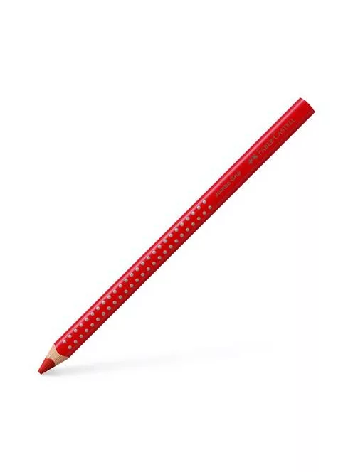 Színes ceruza, háromszögletű, FABER-CASTELL "Grip 2001 Jumbo", piros (TFC110921)