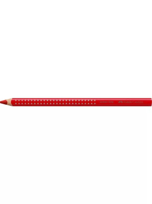 Színes ceruza, háromszögletű, FABER-CASTELL "Grip 2001 Jumbo", piros (TFC110921)