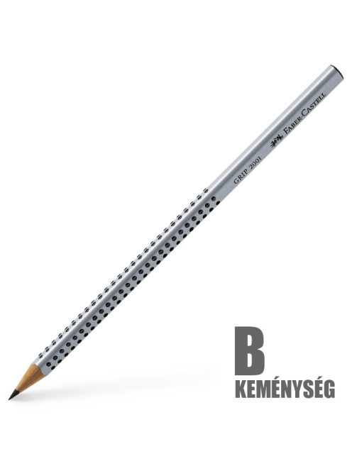 Grafitceruza, B, háromszögletű, FABER-CASTELL "Grip 2001" (TFC117001)