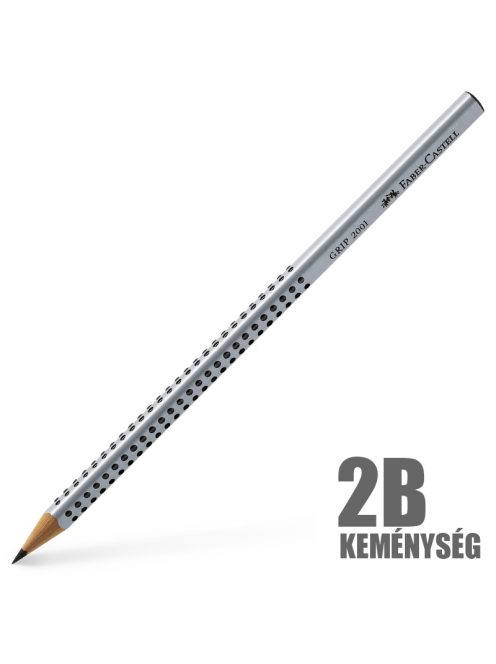 Grafitceruza, 2B, háromszögletű, FABER-CASTELL "Grip 2001" (TFC117002)