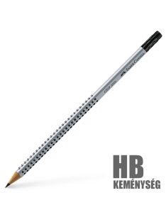   Grafitceruza radírral, HB, háromszögletű, FABER-CASTELL "Grip 2001" (TFC117200)