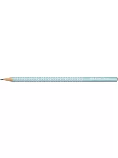   Grafitceruza, B, háromszögletű, FABER-CASTELL "Sparkle", metál óceánkék (TFC118262D)