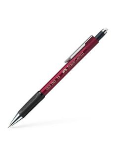   Nyomósirón, 0,5 mm, FABER-CASTELL "Grip 1345", piros (TFC134521)
