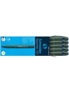 Tűfilc készlet, 0,4 mm, FABER-CASTELL "Grip", 5 különböző neon szín (TFC151603)