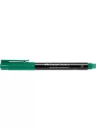 Alkoholos marker, OHP, 0,4 mm, FABER-CASTELL "Multimark 1523", zöld (TFC152363)