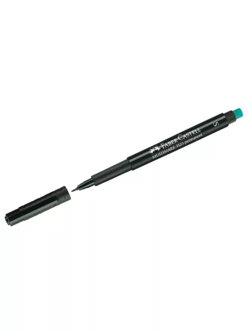 Alkoholos marker, OHP, 0,4 mm, FABER-CASTELL "Multimark 1523", fekete (TFC152399)