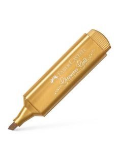   Szövegkiemelő, 1-5 mm, FABER-CASTELL "1546", metál arany (TFC154650)