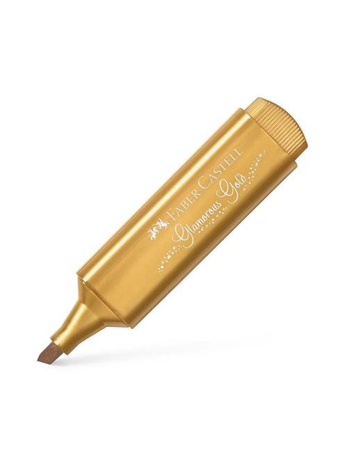 Szövegkiemelő, 1-5 mm, FABER-CASTELL "1546", metál arany (TFC154650)