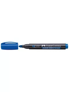   Alkoholos marker, 2,8 mm, kúpos,  FABER-CASTELL "Multimark Winner 52", kék (TFC157851)