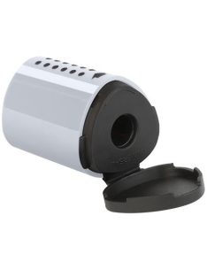   Hegyező, egylyukú, tartályos, FABER-CASTELL, "Grip 2001 mini", ezüst (TFC183700)