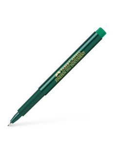   Tűfilc, 0,4 mm, FABER-CASTELL "Finepen 1511", zöld (TFC263284)