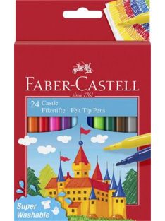   Filctoll készlet, FABER-CASTELL, 24 különböző szín "Castle" (TFC554202)