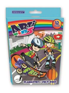  Rostirón készlet, GRANIT "Arti Kids", 12 különböző szín (TGFL12)