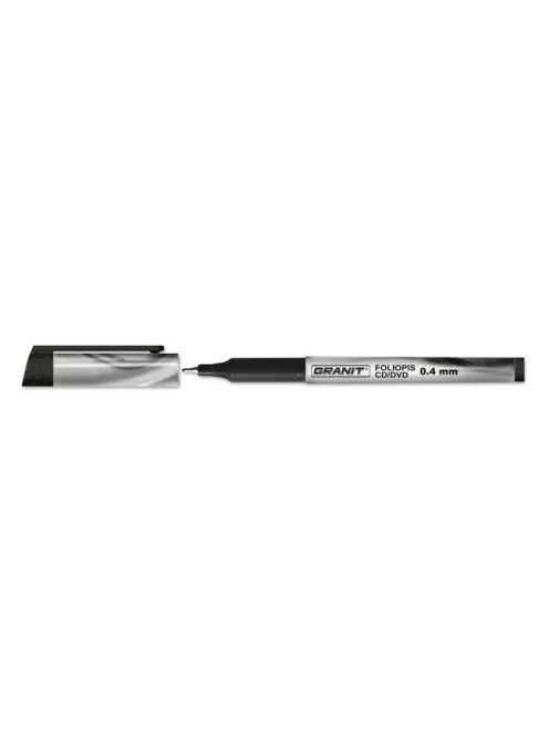Alkoholos marker, OHP, 0,4 mm, GRANIT "M854", fekete (TGM854FK)